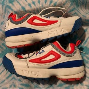 Fila disruptor 2X pepsi edition shoes 9